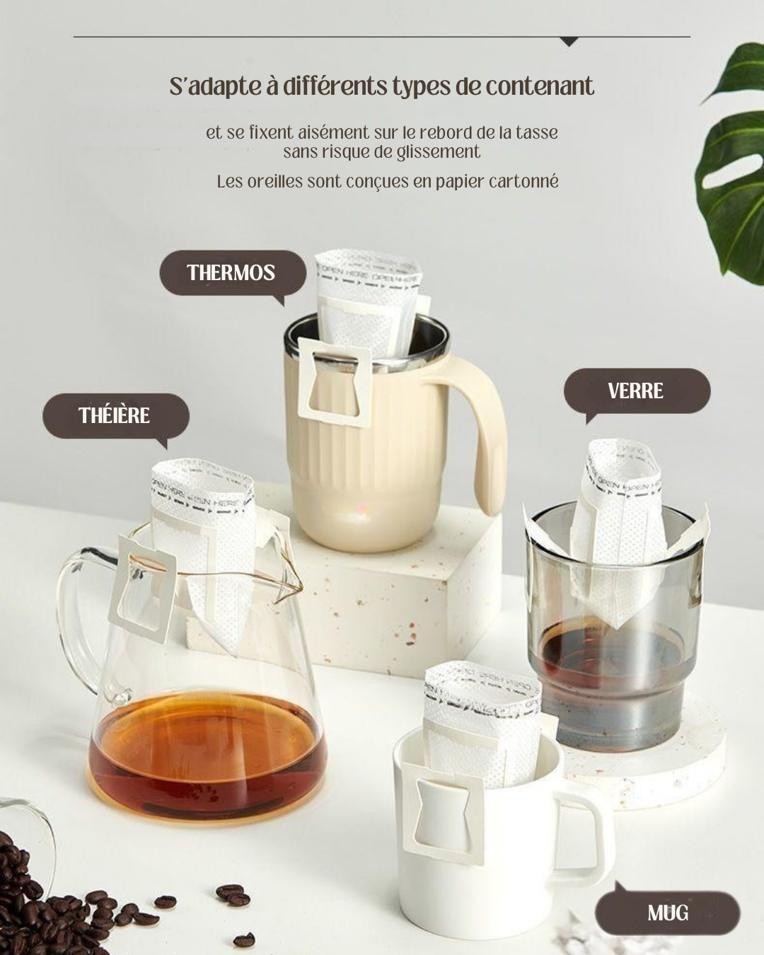 Filtres à café nomades - Balade réconfortante